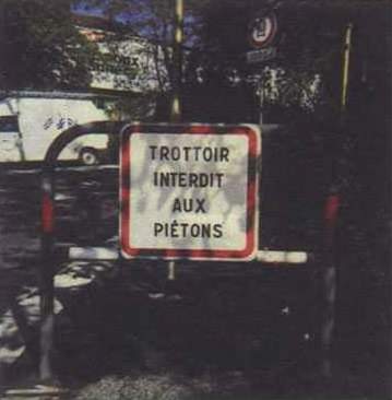 interdit aux pitons